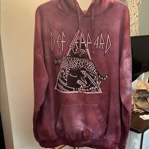 Def Leppard Graphic Hoodie